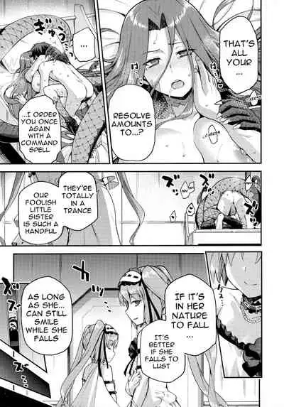 [Jyouren Kishidan (kiasa)] Hebigami no Honnou | The Snake Goddesses Instinct (Fate/Grand Order) [English] {Doujins.com}