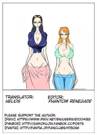 [Ekaki Gaikokujin] One Piece X Creepy Guy Who Has Invincible Power (One Piece) [English]