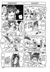(C88) [SlapStickStrike (Stealth Changing Line)] Watashi no Koibito o Shoukai Shimasu! EX4 (Monster Girl Quest!) [English] [Heart and Feather]
