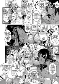 (C89) [Shoot The Moon (Fuetakishi)] High Elf × High School Shiro × Kuro [English] [N04h]