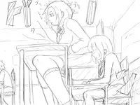 [ねこ また] 空腹小池ちゃん