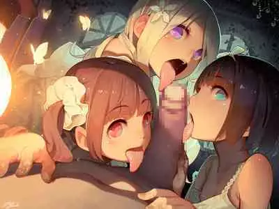 [MonsieuR (MUK)] Otoko de asobu mesugaki-chan tachi illustration set 2020-2023 [Textless]