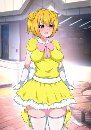 Seigi no Mahou Shoujo Cute-chan ga Akuochi Futanari Bitchi ni Naru nante...