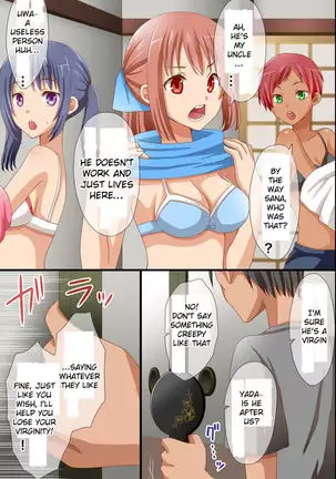 Cheeky nieces came to play, so I used a magical mirror to make them my cute obedient slaves