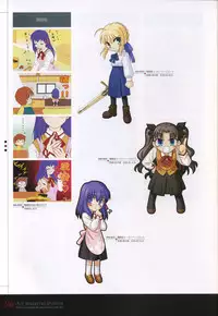 [Type-Moon] Fate/complete material I - Art material.