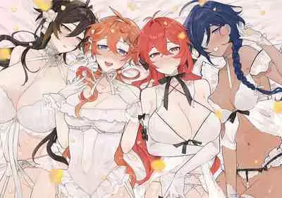 (TOKYO FES 2023) [Domestic Milk (Ogu)] Sora-kun ga Ashinaga Oneechan-tachi to Ichaicha Suru Hon. [Chinese] [Digital]