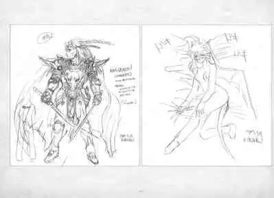 ALICESOFT ORION SCRIBBLES with CROQUIS ULTIMATE EDITION VOL.1 織音計画特別版 ラフ画集