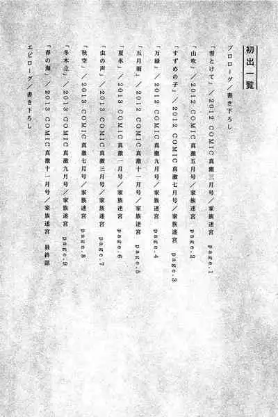 [Hori Hiroaki] Saki ~Kazoku Meikyuu~ [English] [biribiri]