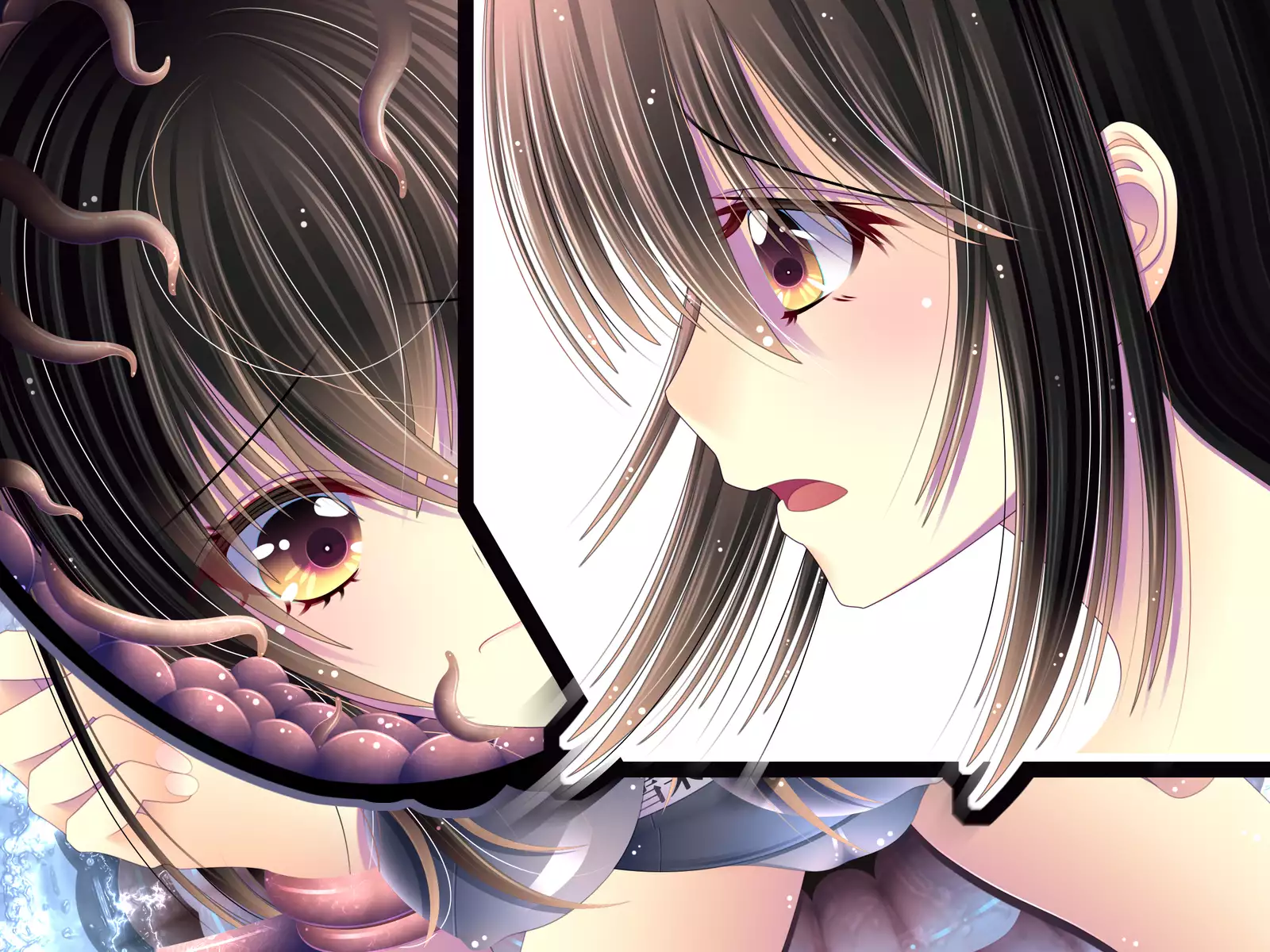 yabure, bakunyu chochichi naedoko ni, benki ni Daraku To sa reru hiroin!~ Hime ○ setsuna ~