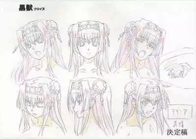 Kuroinu a1c Sketches Covers and Media