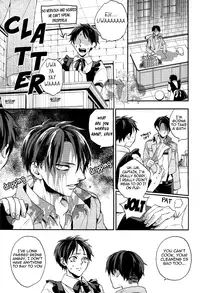 (FALL OF WALL2) [Hinshi (Tsuukounin A)] Okaeri kudasai mase Goshujin-sama! | Welcome Back, Master!! (Shingeki no Kyojin) [English] [KEY AND CRAVAT]