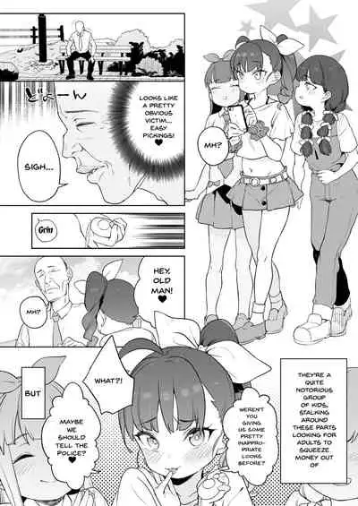 [Fetishism Pocket (Various)] Mesugaki Wakarase Goudou | A Putting Slutty Brats In Their Place Collection [English] {Doujins.com} [Digital]