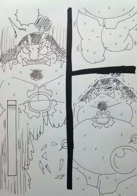 ジンベエ、おしっこ我慢