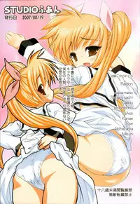 (C72) [STUDIO HUAN (Raidon)] NanoFei. + NanoFei. A's All Full Color Soushuuhen (Mahou Shoujo Lyrical Nanoha)