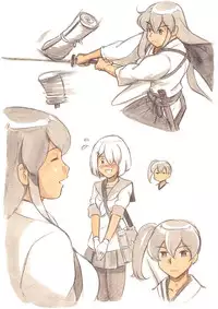 [pink-noise (Mizuiro Megane)] 『Futanari Doutei LESSON』 no Oshirase (Kantai Collection -KanColle-) [Chinese] [沒有漢化] [Digital]