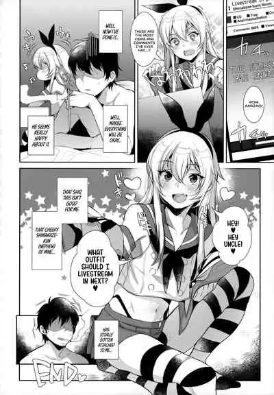 (C93) [Inariya (Inari)] Haishin! Shimakaze-kun no Heya Soushuuhen | Live! From Shimakaze-kun's Room Compilation (Kantai Collection -KanColle-) [English] [head empty, mysterymeat3, Brolen]