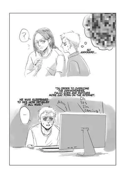 [CHO-RYU (siomi)] Boys, in the Blue-Moon Shadows (Shingeki no Kyojin) [English] [Digital]