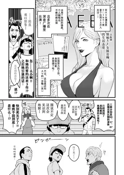 [Yachou (Bloiler Yachou)] Charisma AV Joyuu (23-sai) o Intai Tekkai suru made Ikasemakuru [Chinese] [超勇汉化组]