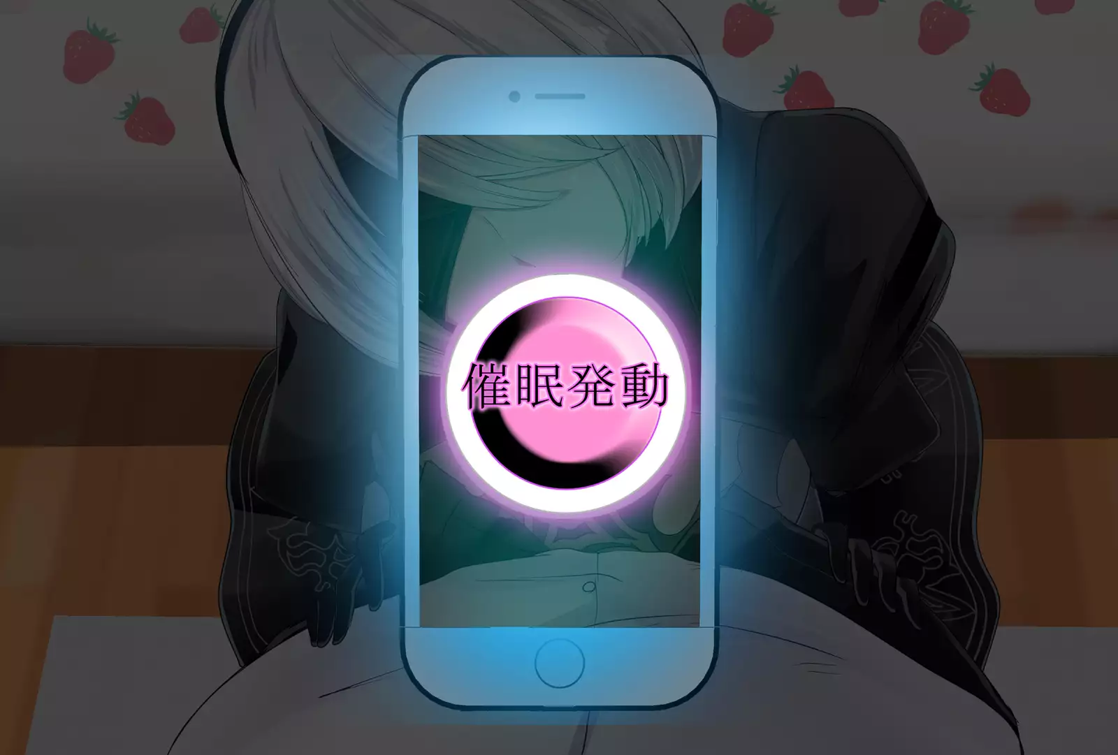 Kyonyuu Layer Kanojo to Saimin Appli de Doujin AV Satsueikai