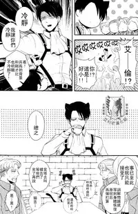 [MACALION (NANACO)] Gaonya Panic | 汪嗚喵嗚大恐慌 (Shingeki no Kyojin) [Chinese] [艾利吧漢化組]