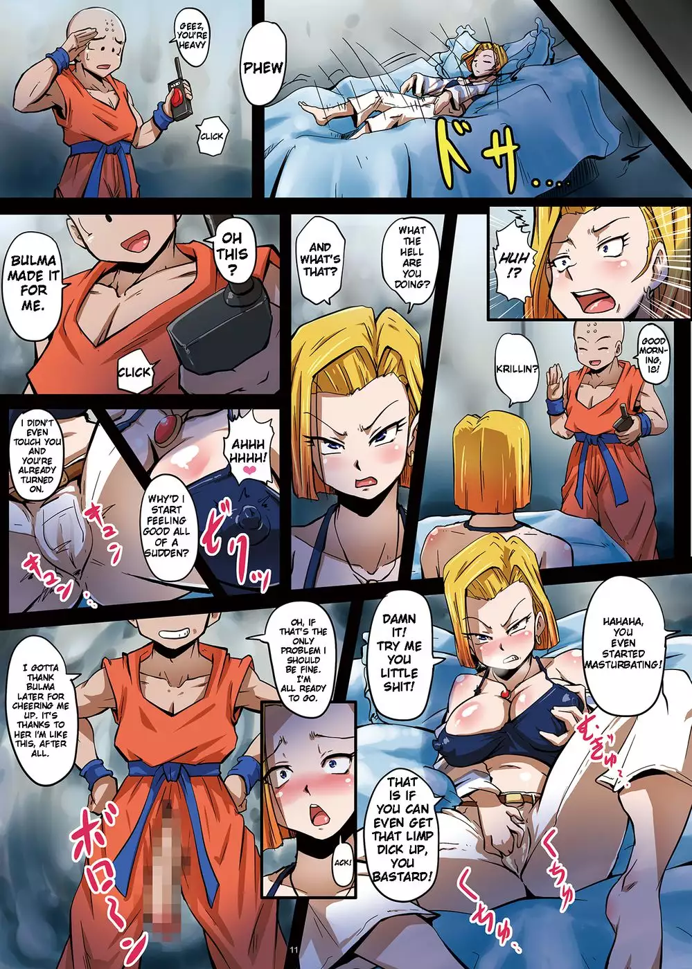 The Plan to Subjugate 18 -Bulma and Krillin's Conspiracy to Turn 18 Into a Sex Slave-