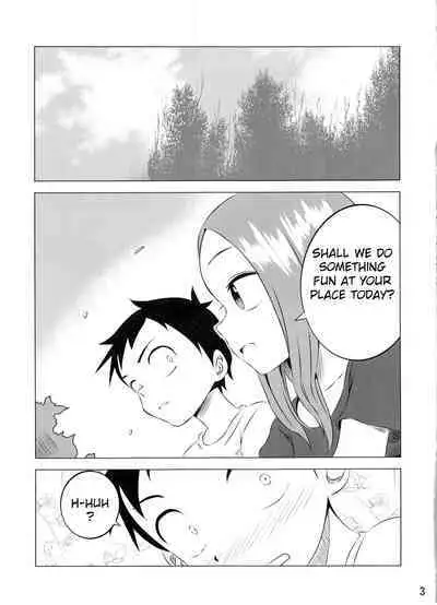 (COMIC1☆11) [Kakohimenoutuwa (Yuumazume)] Kyou mo Nishikata-kun wa Takagi-san ni Misukasareteru 3 (Karakai Jouzu no Takagi-san) [English] [Leopold II Scans]