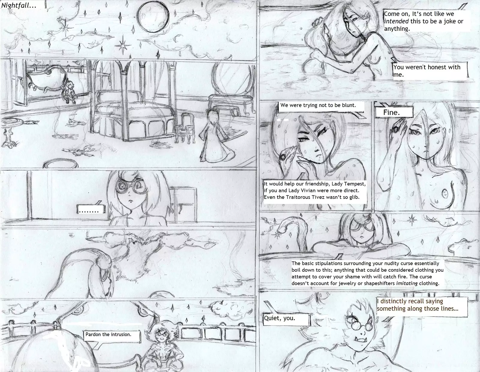 The Naked Empress and Her Lady's Favours; A Full Frontal Fantasy By Duke-Of-Dutchhazel A.K.A TheGreenHouse