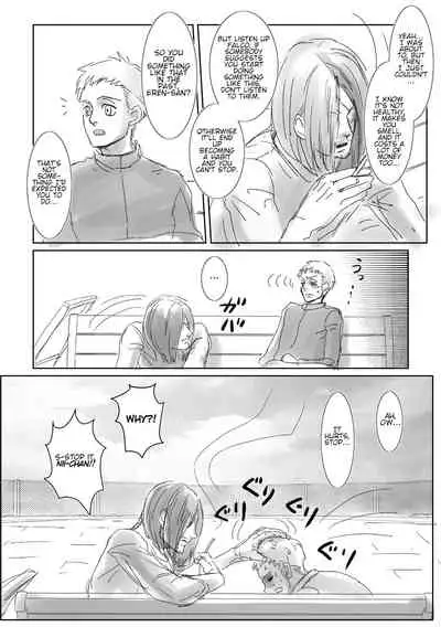 [CHO-RYU (siomi)] Boys, in the Blue-Moon Shadows (Shingeki no Kyojin) [English] [Digital]