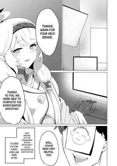 [apart de Matteru (Odaneru apart) Himari-san to Ichaicha Suru Hon | A Book About Making Out With Himari (Blue Archive) [English] [Black Grimoires] [Digital]