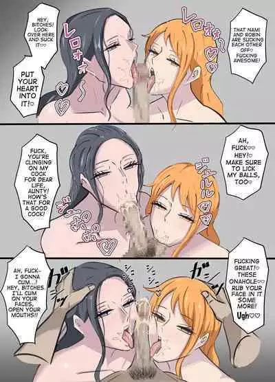 [Ekaki Gaikokujin] One Piece X Creepy Guy Who Has Invincible Power (One Piece) [English]