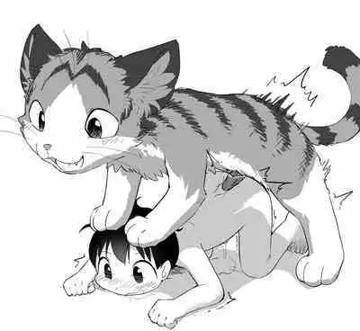 catfox22 / funiyua - A human boy becomes small and gets fucked by a male fox + extras