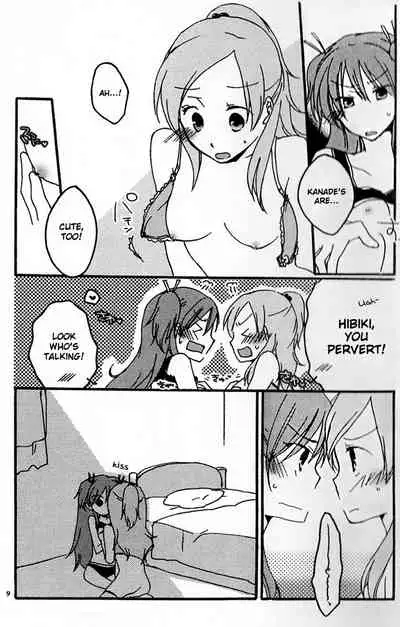 [Niratama (Sekihara Umina)] Kenkappuru no Nichijou | Everyday Life of a Bickering Couple (Suite PreCure) [English]