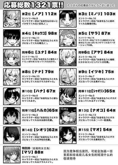 [Doji Ro Books (Doji Ro)] #Yuuryou Shoujo 2 [Kougaku Shien Ban] ~Okane o Harau to ○○ Shite Kureru Onnanoko~+Extra manga [Chinese] [幸德秋良与以北汉化]