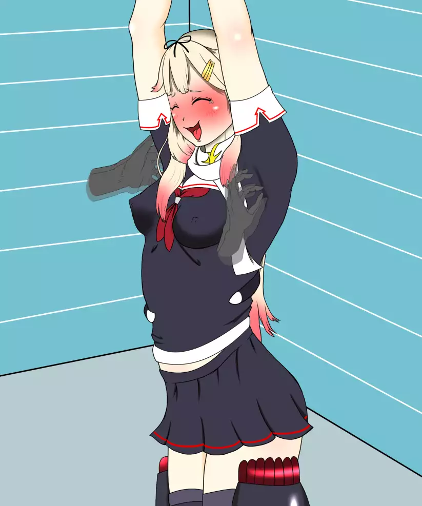 kusuguri reipu shokei hito vs senkan musume