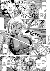 [Nyagomaru] Dark Elf to Kousoku Kubiwa | Dark Elf and the Restraining Collar (Kasshoku Heroine Anthology Comics Vol. 1) [English] [CGrascal] [Digital]