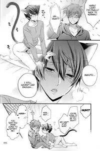 (SUPER24) [Kyuukyuubako (Band Aid)] Kururu Kururu to Nodo ga Nari (Free!) [English] {TheRobotsGhost}