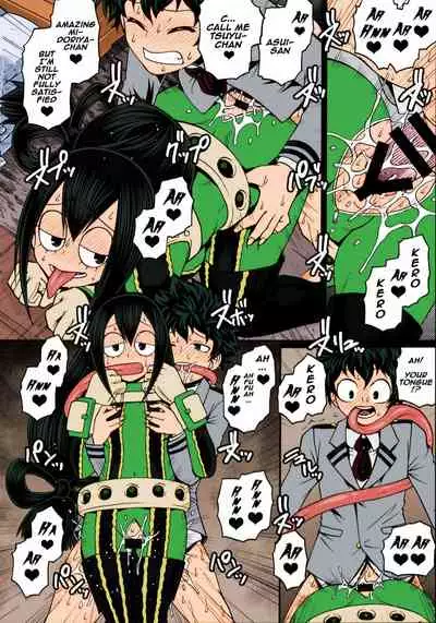 (C90) [CELLULOID-ACME (Chiba Toshirou)] POPPIN' GIRLS (My Hero Academia) [English] [naxusnl] [Colorized]