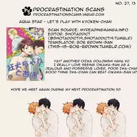 (C87) [aqua star (Kuzumi Yuno)] Kyouken-chan to Asobo | Let's Play with Kyoken-chan (Haikyuu!!) [English] [Procrastination Scans]