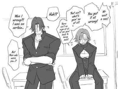 [Eroe] Seitenkango, Shinyuu to | After I got genderbend, my friend and I... [English]