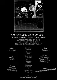 (C68) [Amazake Hatosyo-ten (Yoshu Ohepe)] Haru Ichigo Vol. 3 - Spring Strawberry Vol. 3 (Ichigo 100%) [English] [Brolen&RR]