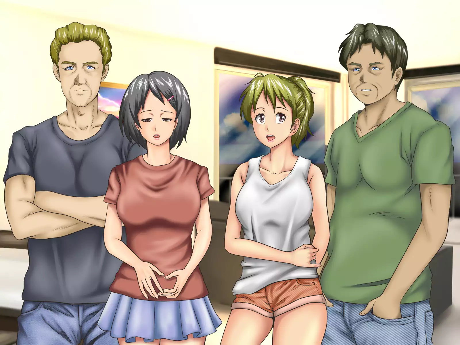 Working Holiday de Kaigai ni Sundeiru Kanojo ni Ai ni Itta Kekka…。