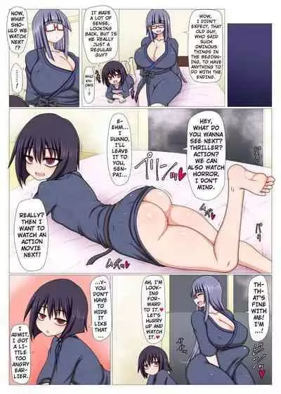 [Hatomame] Futanari Kouhai ni Onaho Tsukai Sareru ki ga Suru