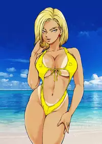 [Macaroni Ring (Kugayama Hodai)] Eromizugi! Vol. 1 Hitozuma Ningen 18-gou (Dragon Ball Z)