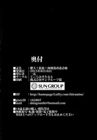 (C88) [Tiramisu Tart (Kazuhiro)] Hidai! Kakuchou! Nikubenki Kaizou Shinryou