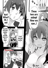 (COMIC1☆11) [WASABI (Tatami)] Hyaku Percent Osake no Sei (Kono Subarashii Sekai ni Syukufuku o!) [English] {Doujin-Moe.us}