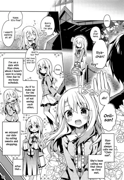 (C97) [Coin Toss (Anzuame)] Illya to Ouchi de Ecchi Shitai!! | I Want To Make Love With Illya At My Place!! (Fate/kaleid liner Prisma Illya) [English] {Hennojin}