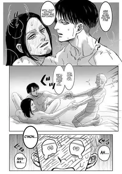 [CHO-RYU (siomi)] Boys, in the Blue-Moon Shadows (Shingeki no Kyojin) [English] [Digital]