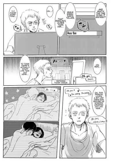 [CHO-RYU (siomi)] Boys, in the Blue-Moon Shadows (Shingeki no Kyojin) [English] [Digital]