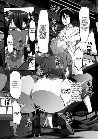 [My Cafe Saikou (Uraxia)] Zettai Makai Buzamaria 01 ~Kasshoku Kyouei Mizugi to Ouji Kidori no Mesu Buta Hen~ | Absolute Demostruction of the Maria ~Tanned Skin Under a Racing Swimsuit and The Pig Sow Who Thinks She's a Prince~ [English] [Digital]