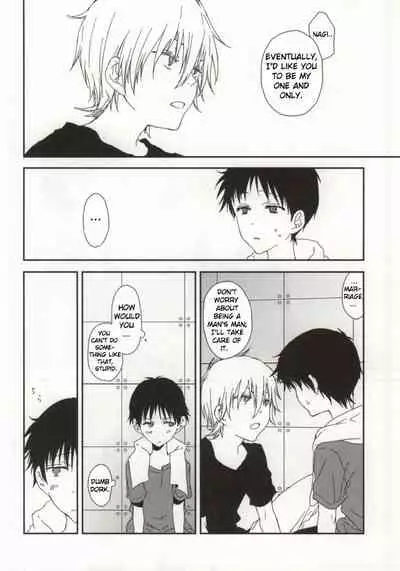 (HaruCC18) [HAIMITAI (Supana)] Shinji-kun no Munyuu Momasete Kudasai. | Please Let Me Grope Shinji-kun's Tits. (Neon Genesis Evangelion) [English]
